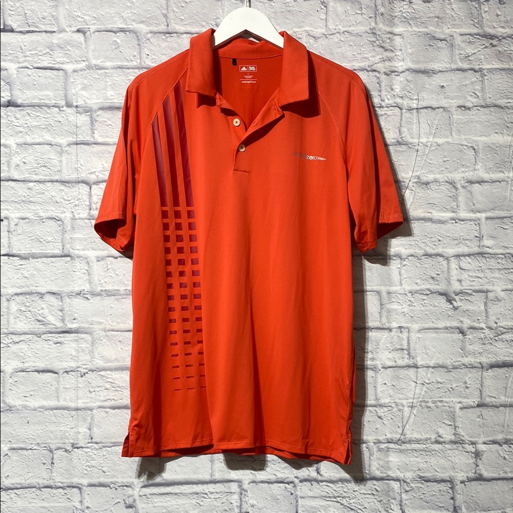 Adidas golf Men's Bold Orange Polo